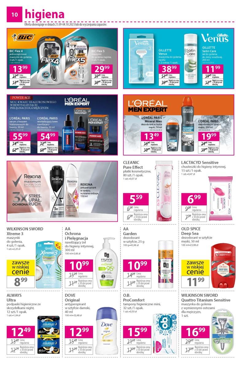 Gazetka promocyjna Hebe str. 10