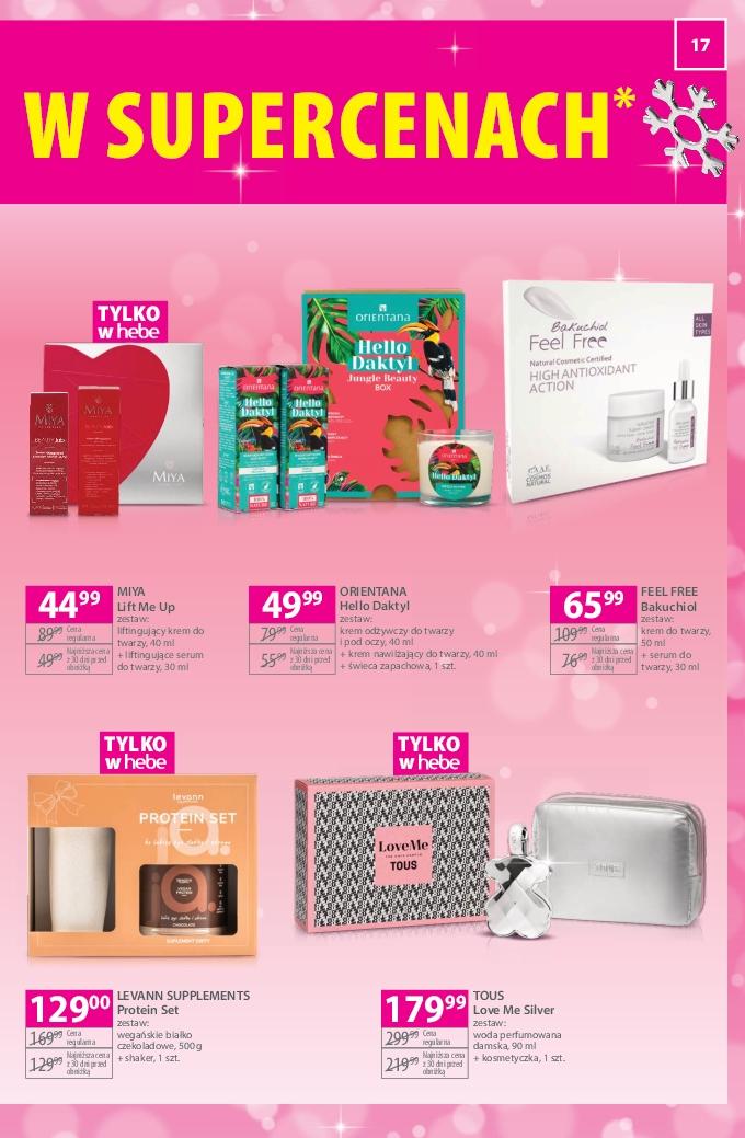 Gazetka promocyjna Hebe str. 17