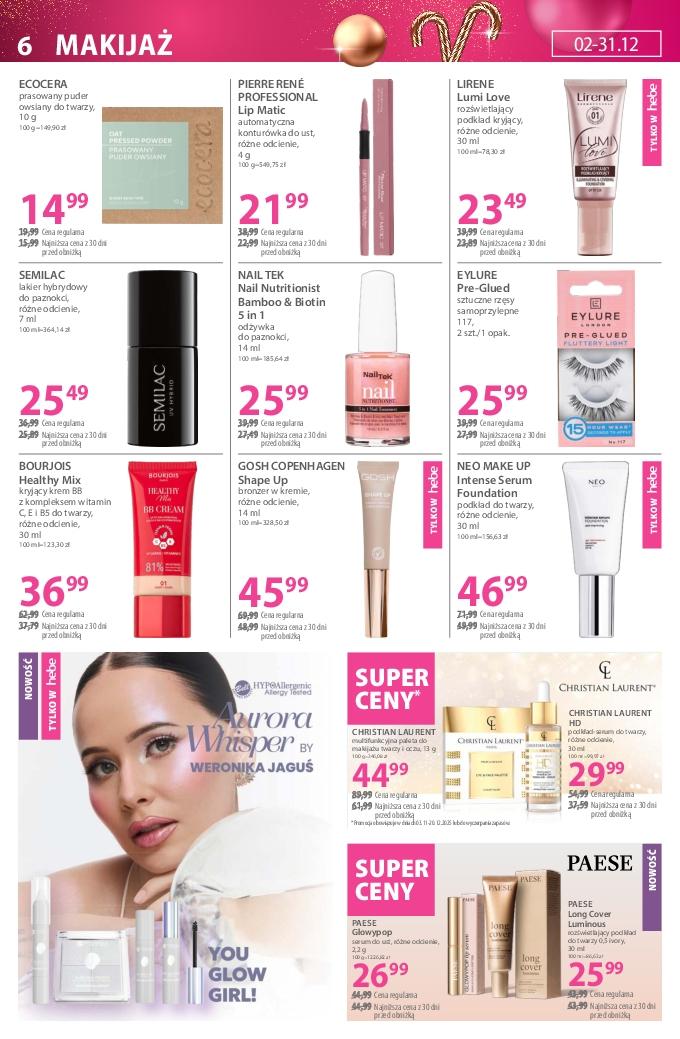 Gazetka promocyjna Hebe str. 6