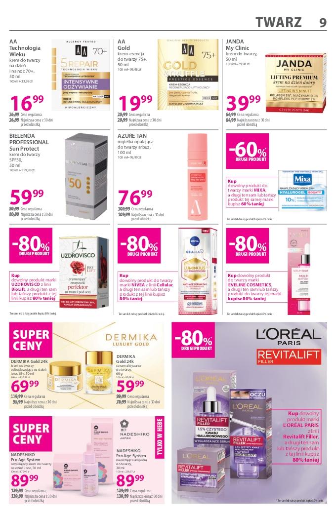 Gazetka promocyjna Hebe str. 9