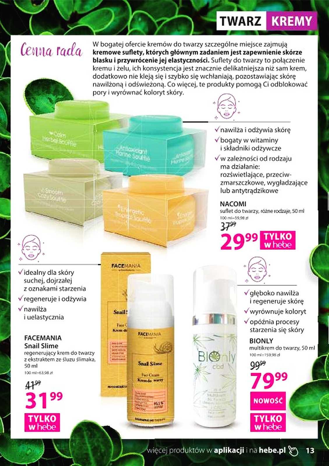 Gazetka promocyjna Hebe str. 13