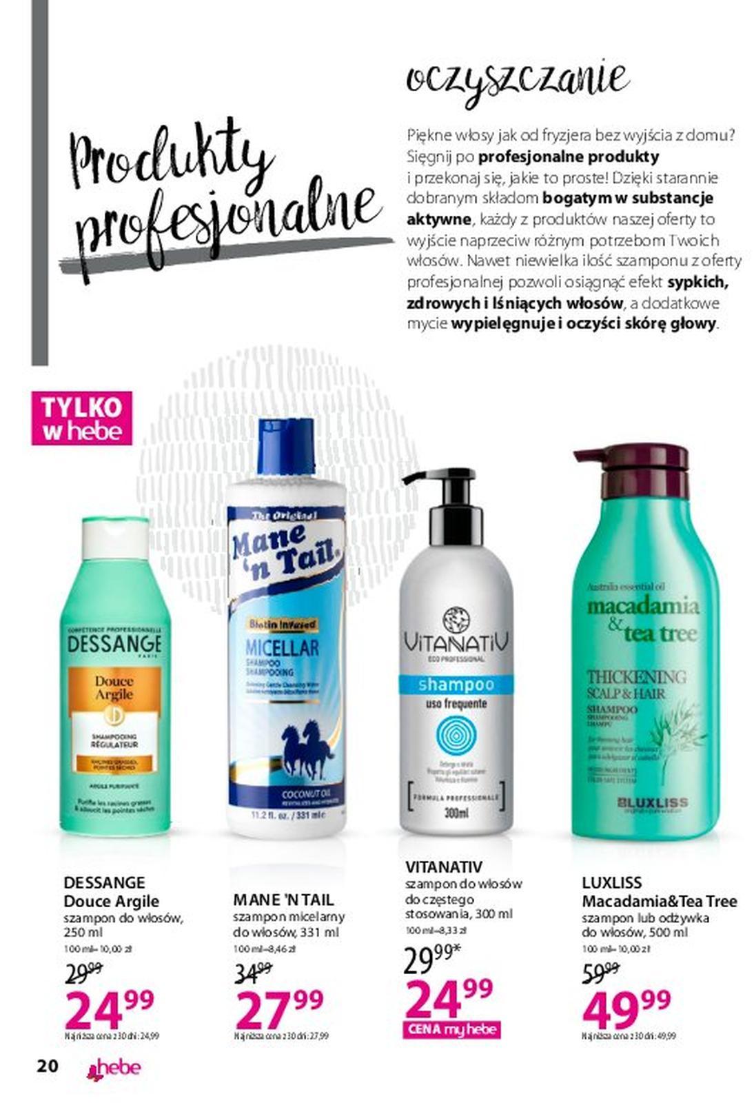 Gazetka promocyjna Hebe str. 20