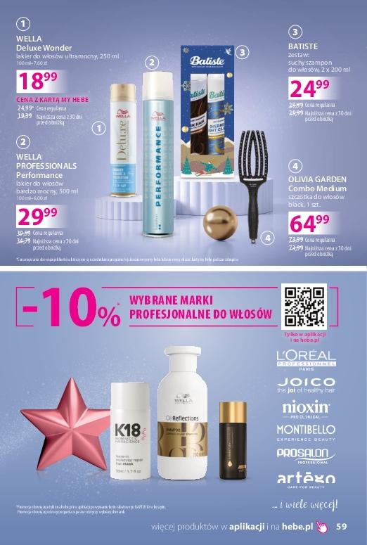Gazetka promocyjna Hebe str. 59