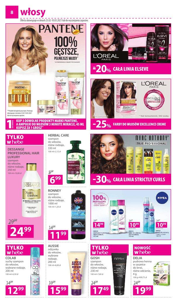 Gazetka promocyjna Hebe str. 8