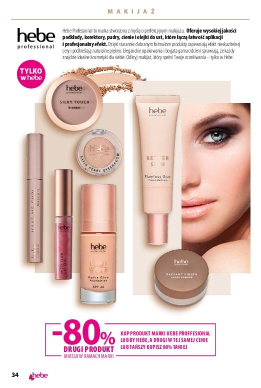 Gazetka promocyjna Hebe str. 34