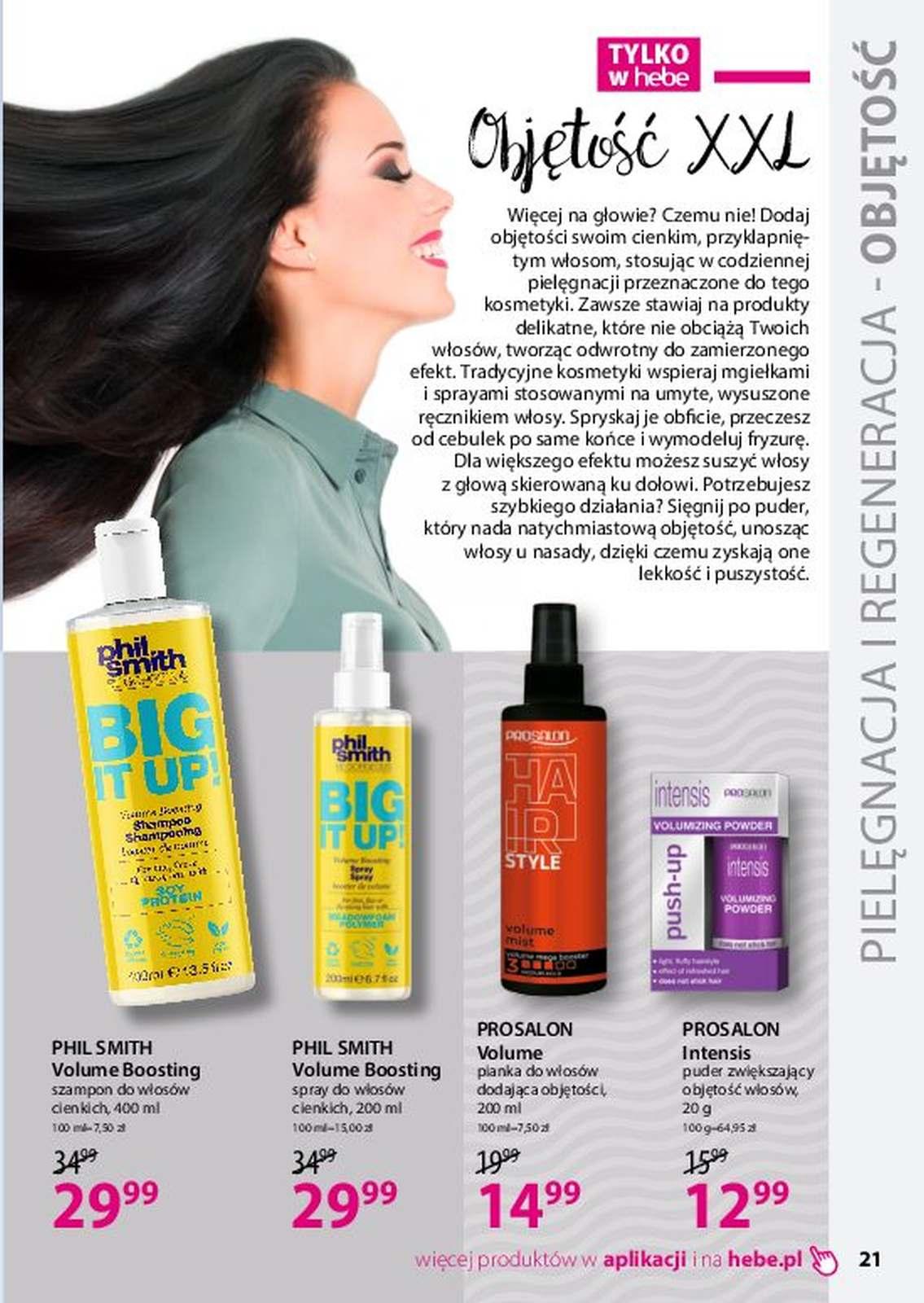 Gazetka promocyjna Hebe str. 21