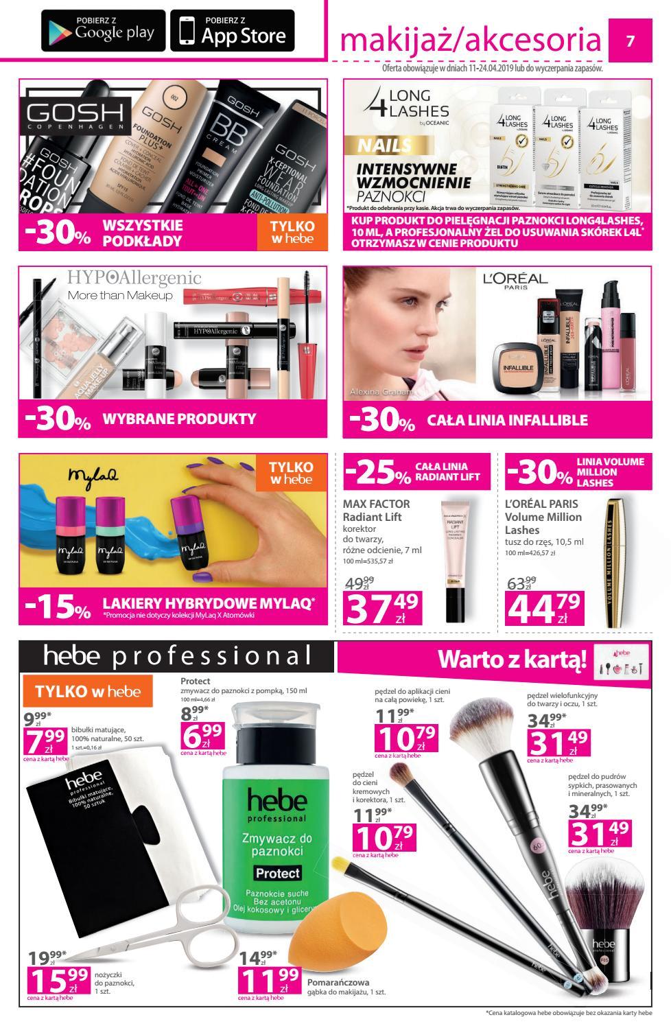 Gazetka promocyjna Hebe str. 7