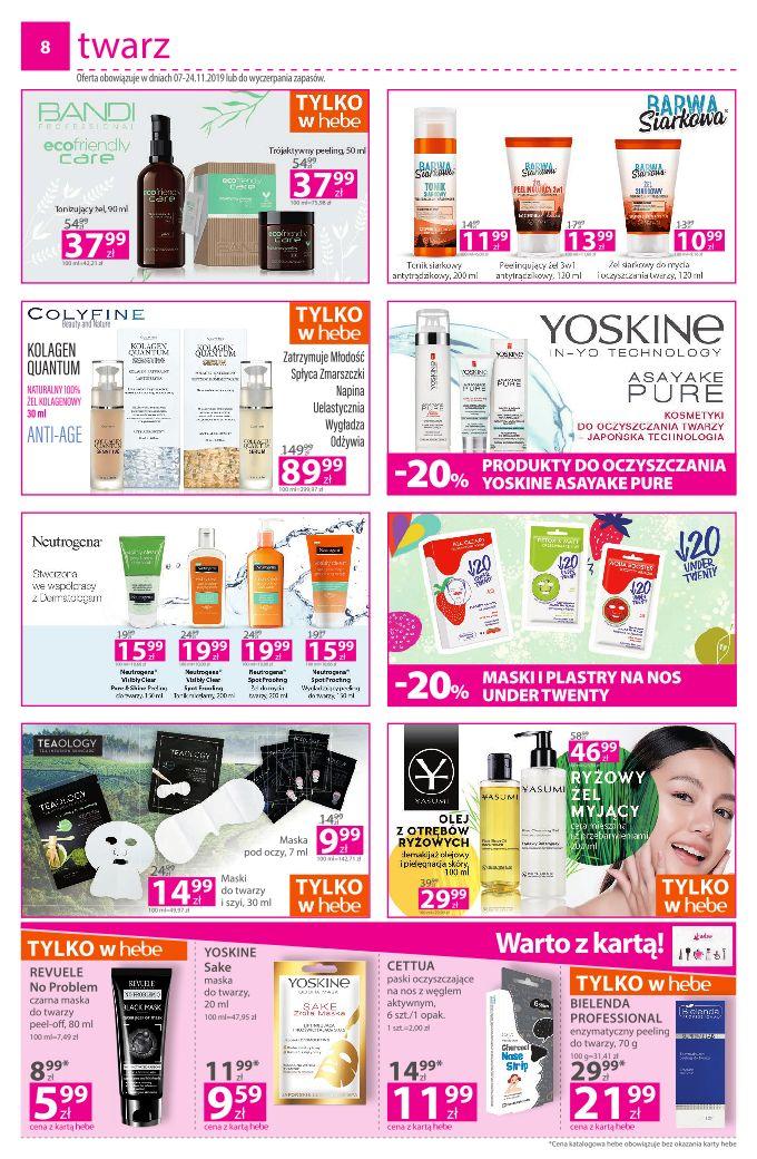 Gazetka promocyjna Hebe str. 8