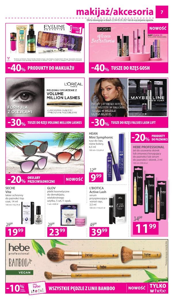 Gazetka promocyjna Hebe str. 7