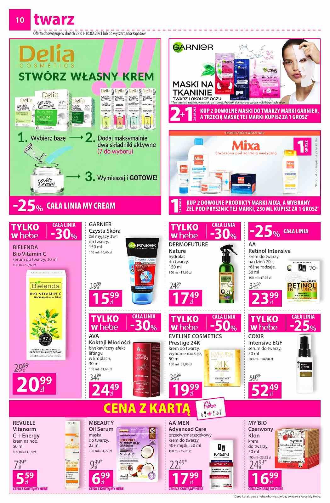 Gazetka promocyjna Hebe str. 10