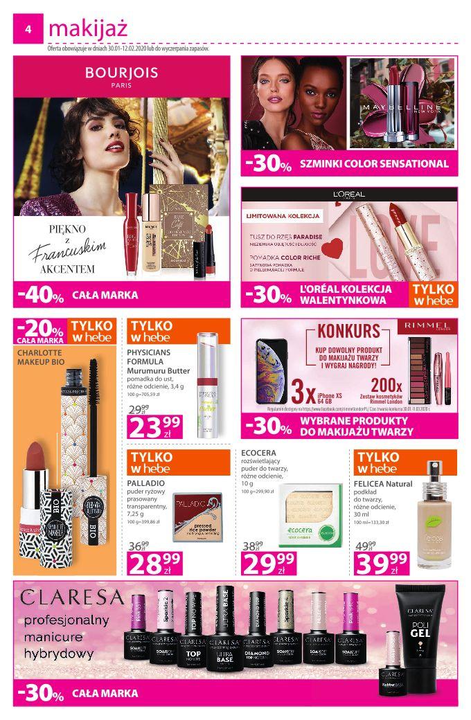 Gazetka promocyjna Hebe str. 4