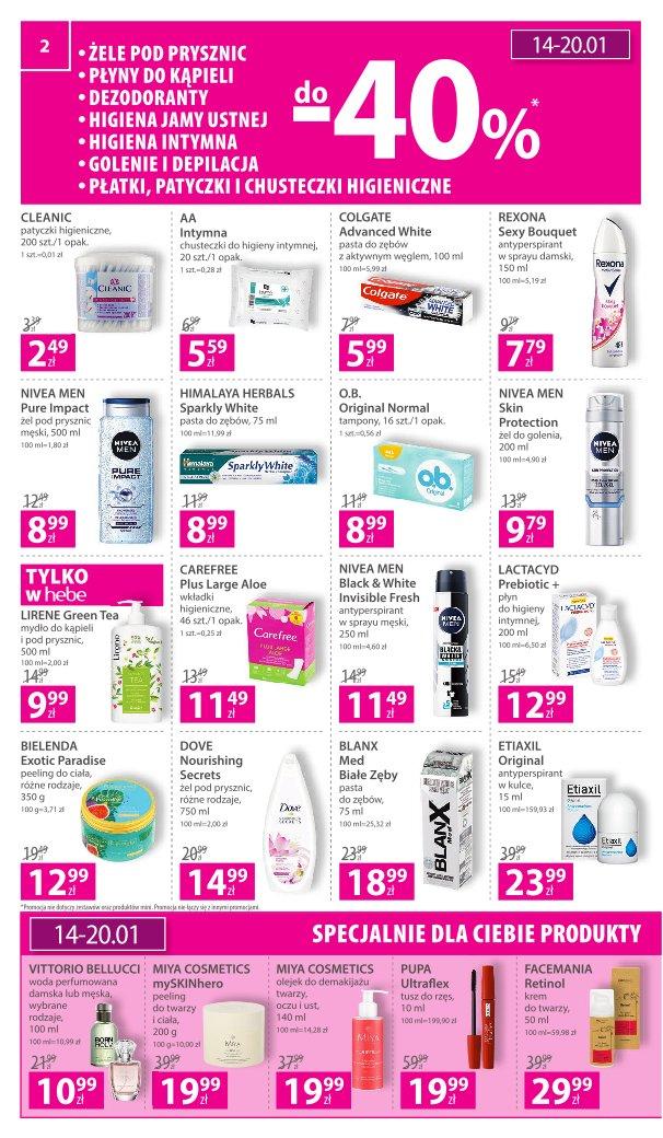 Gazetka promocyjna Hebe str. 2