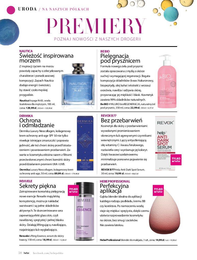Gazetka promocyjna Hebe str. 50
