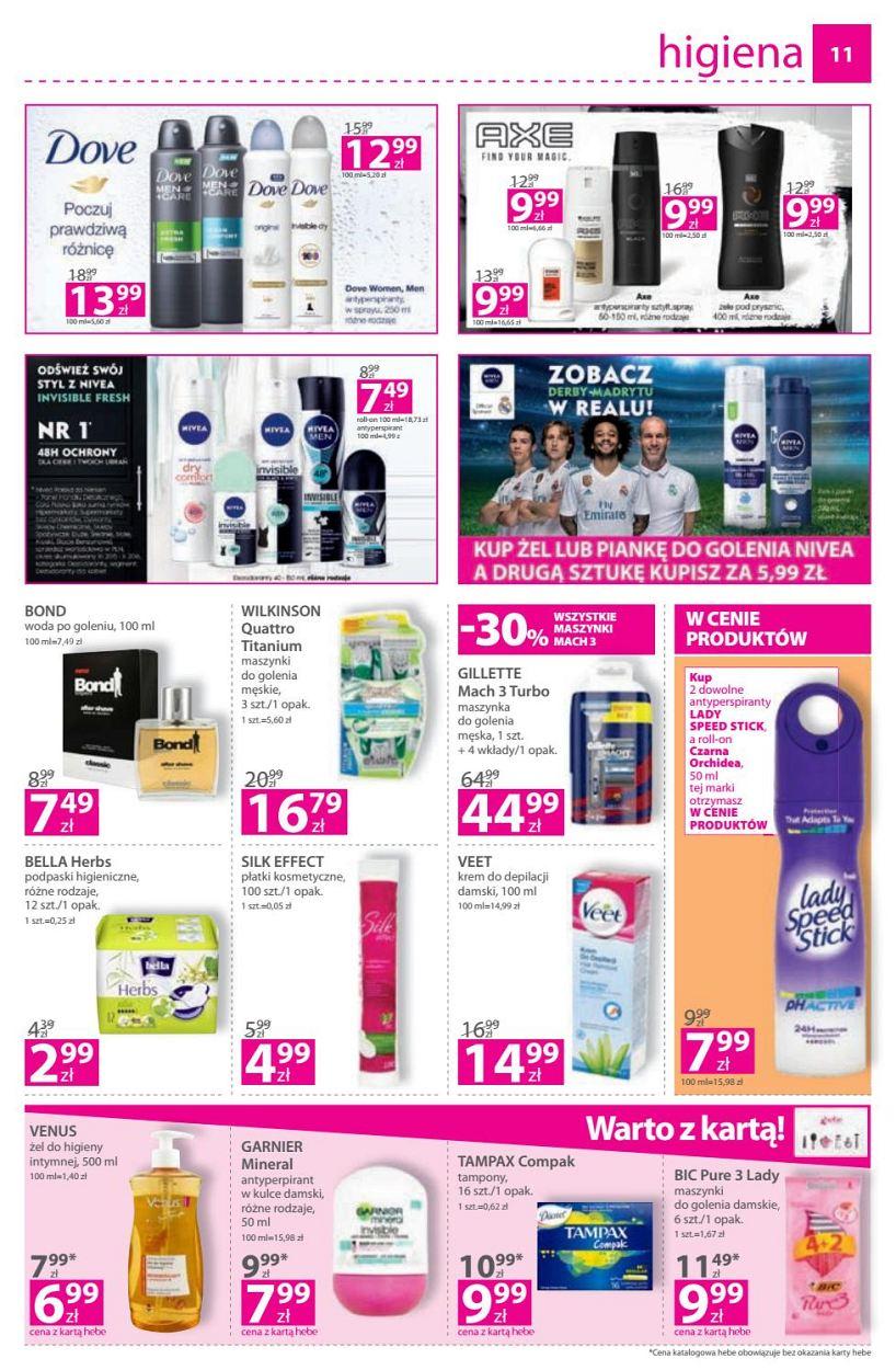 Gazetka promocyjna Hebe str. 11
