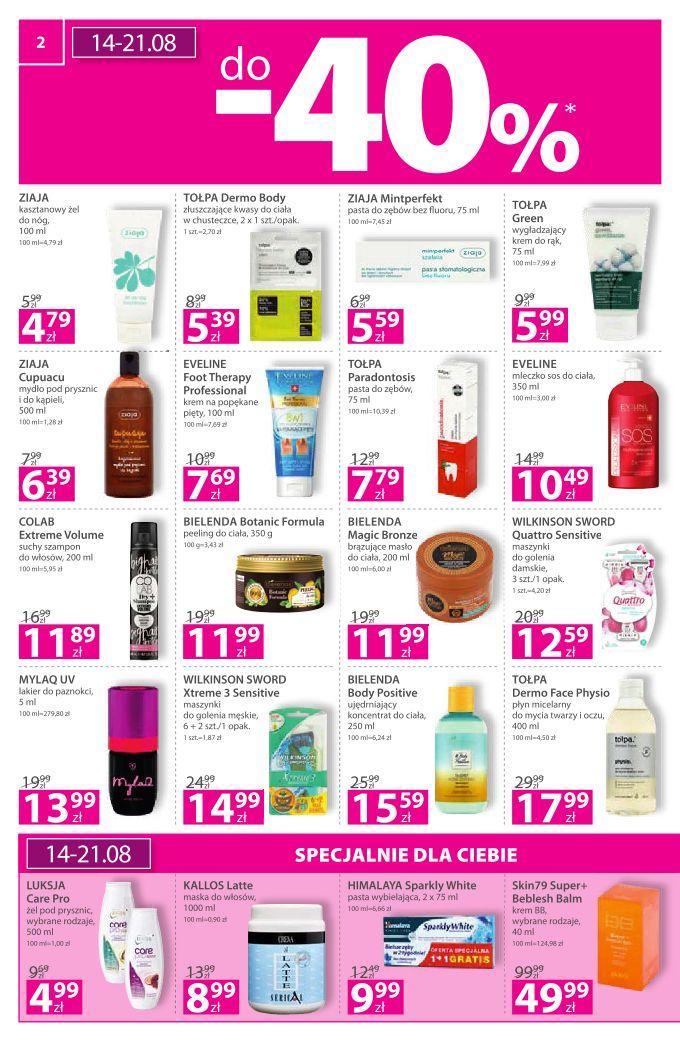 Gazetka promocyjna Hebe str. 2