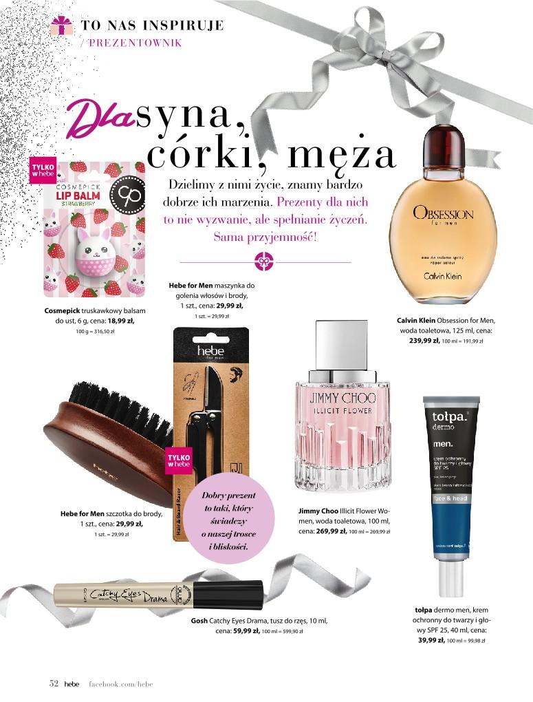 Gazetka promocyjna Hebe str. 52