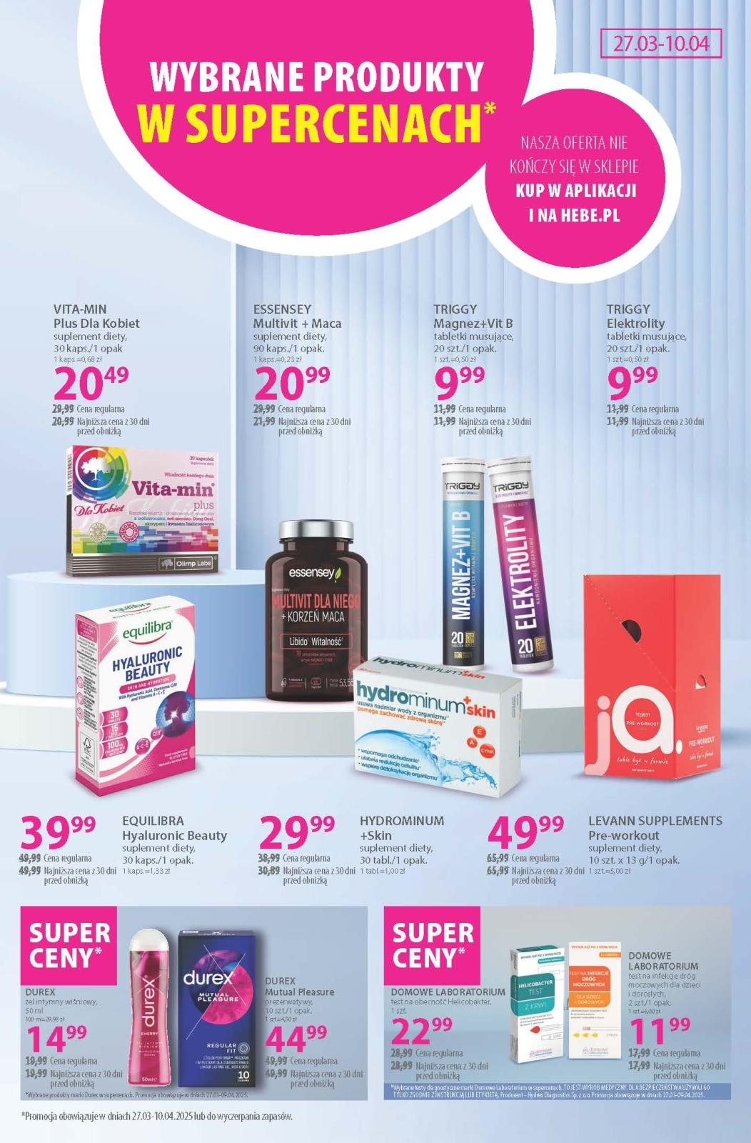 Gazetka promocyjna Hebe str. 20