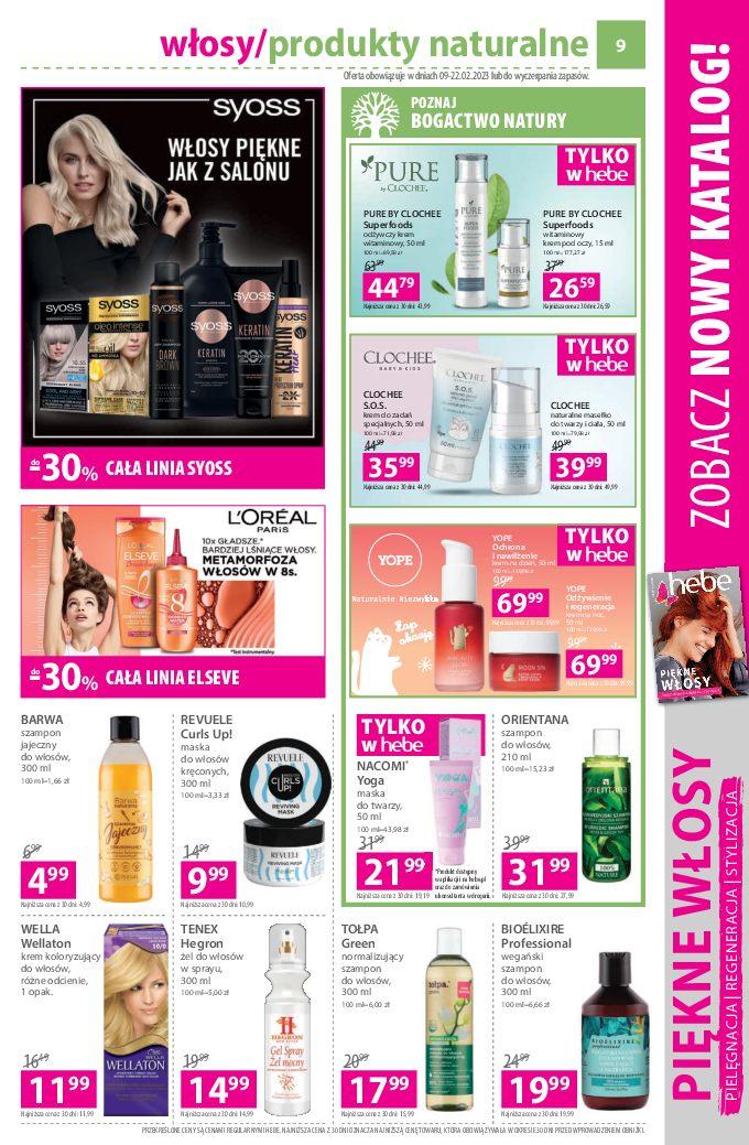 Gazetka promocyjna Hebe str. 9