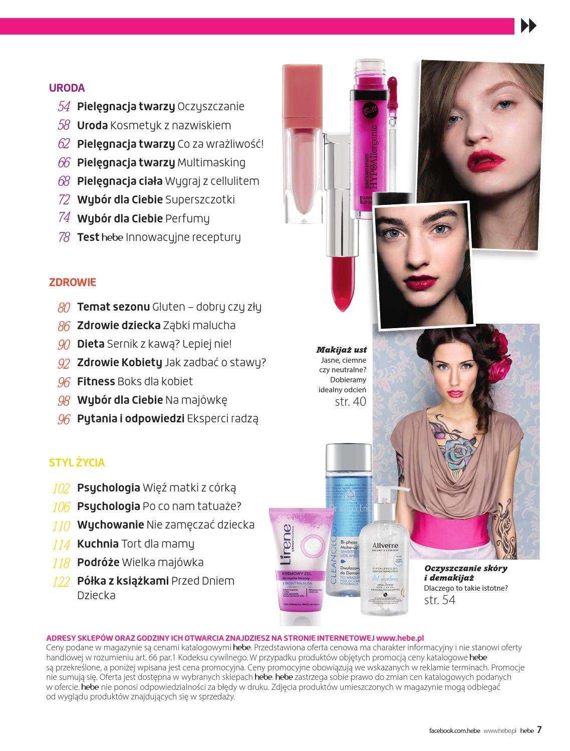 Gazetka promocyjna Hebe str. 7