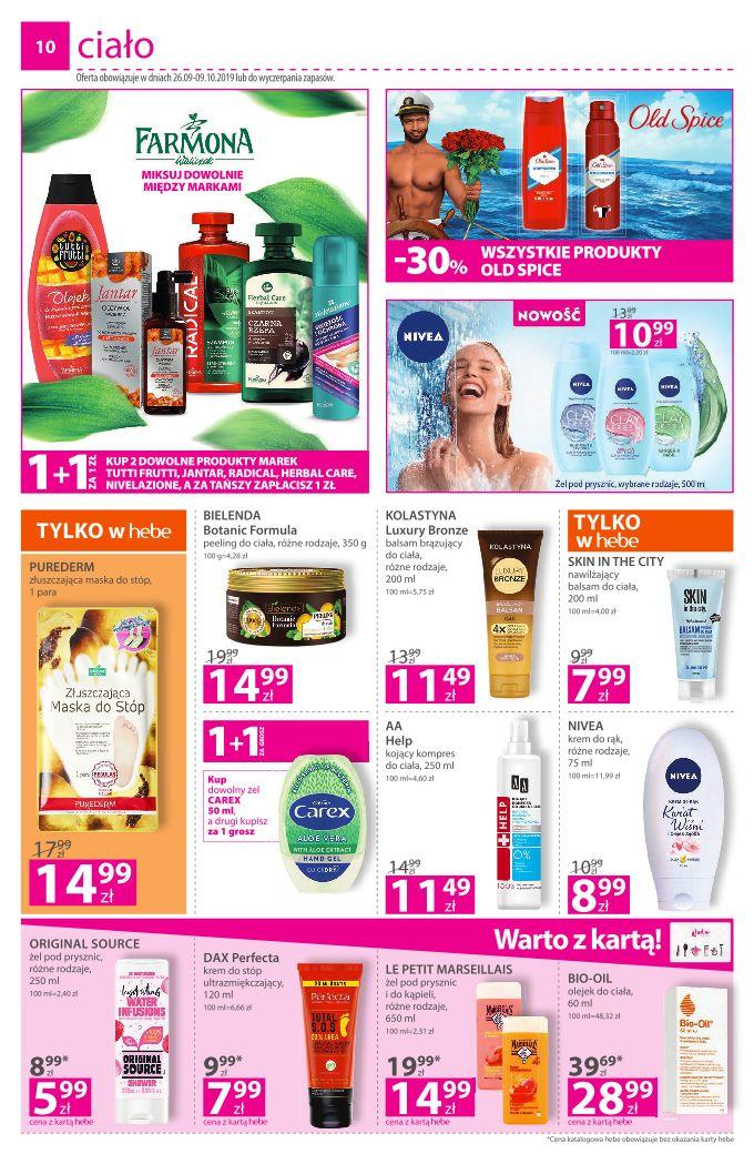 Gazetka promocyjna Hebe str. 10