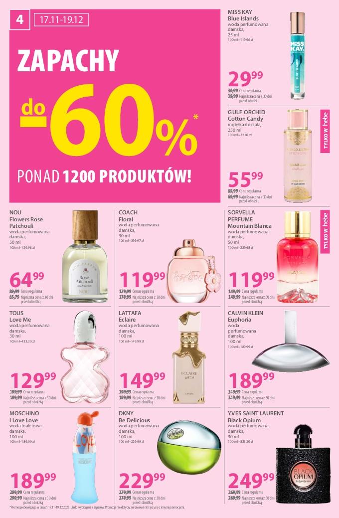 Gazetka promocyjna Hebe str. 4