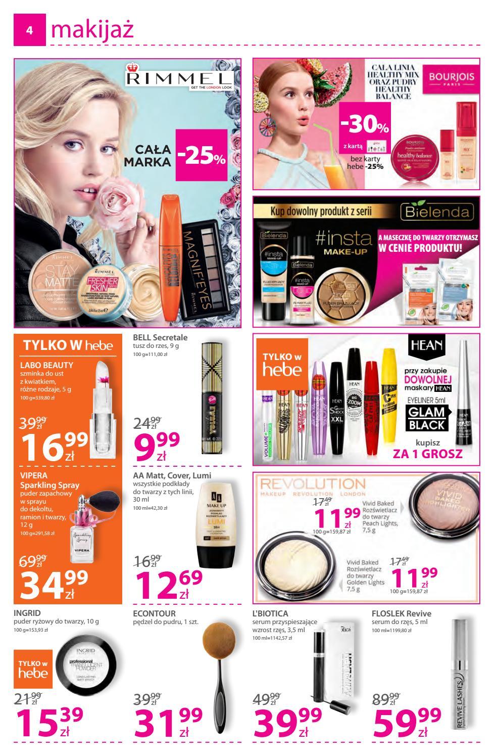 Gazetka promocyjna Hebe str. 4