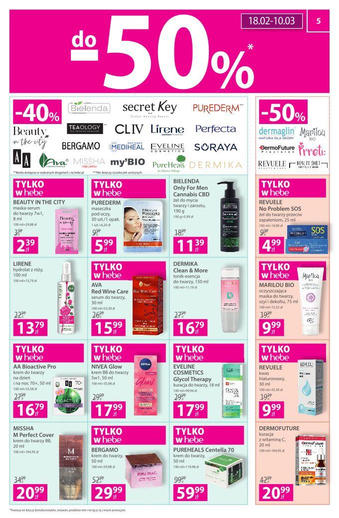 Gazetka promocyjna Hebe str. 5