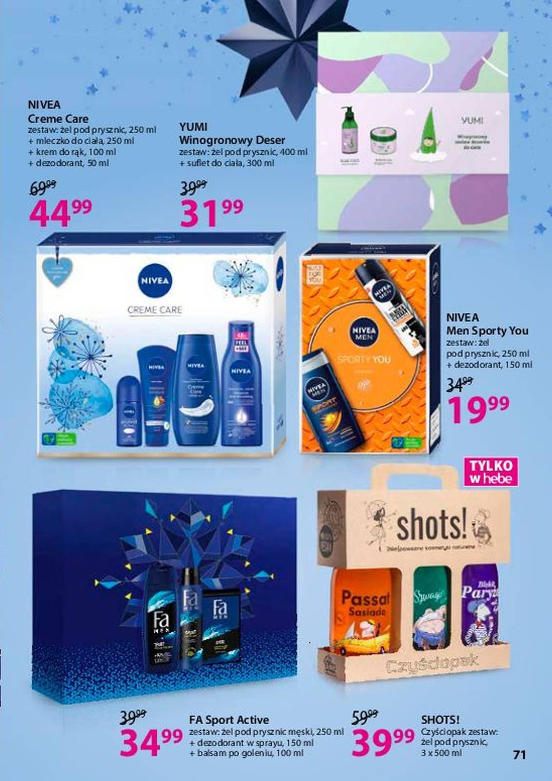 Gazetka promocyjna Hebe str. 71