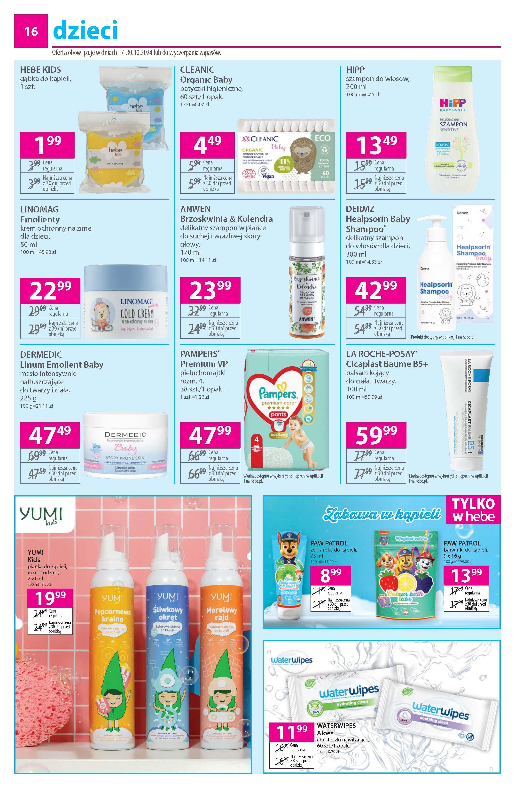 Gazetka promocyjna Hebe str. 16