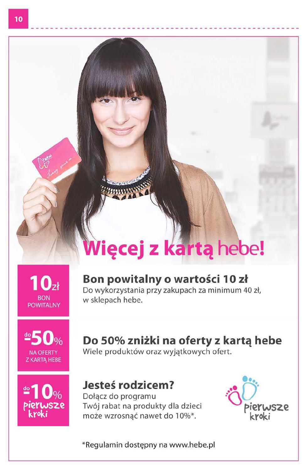 Gazetka promocyjna Hebe str. 10