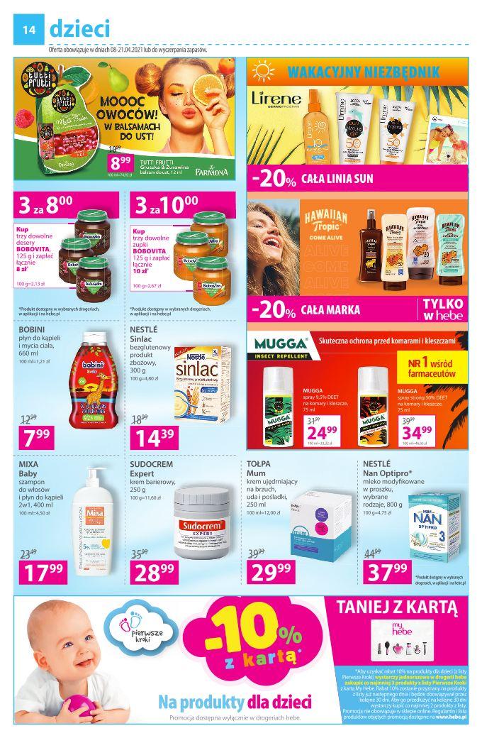 Gazetka promocyjna Hebe str. 14