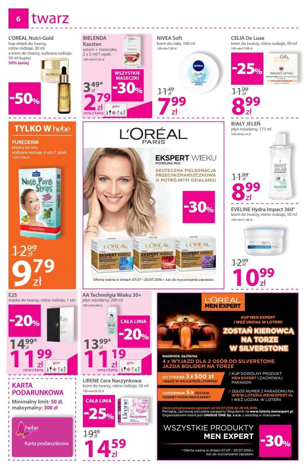 Gazetka promocyjna Hebe str. 6