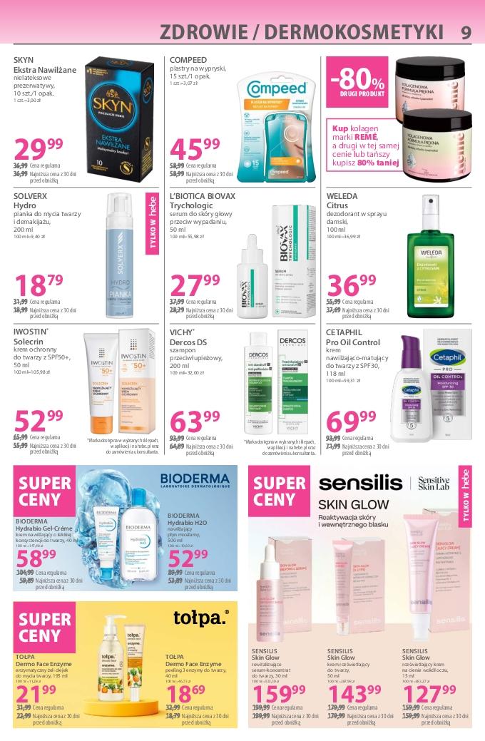 Gazetka promocyjna Hebe str. 9