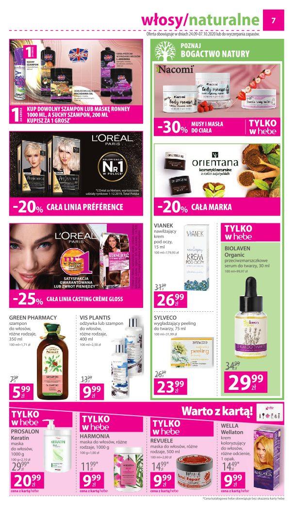 Gazetka promocyjna Hebe str. 7