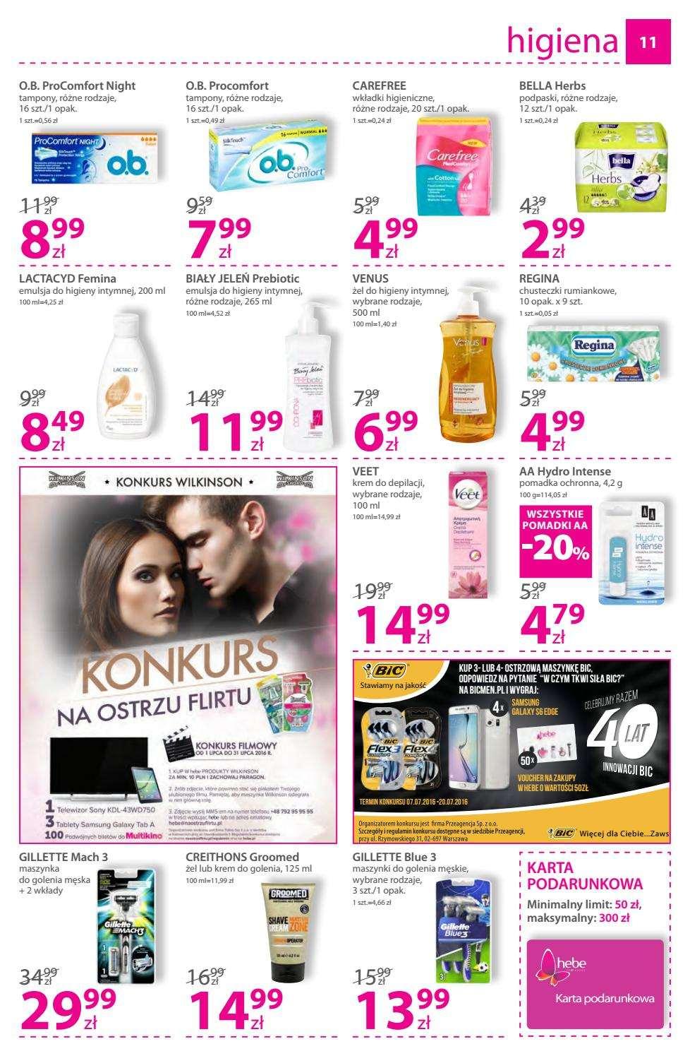 Gazetka promocyjna Hebe str. 11