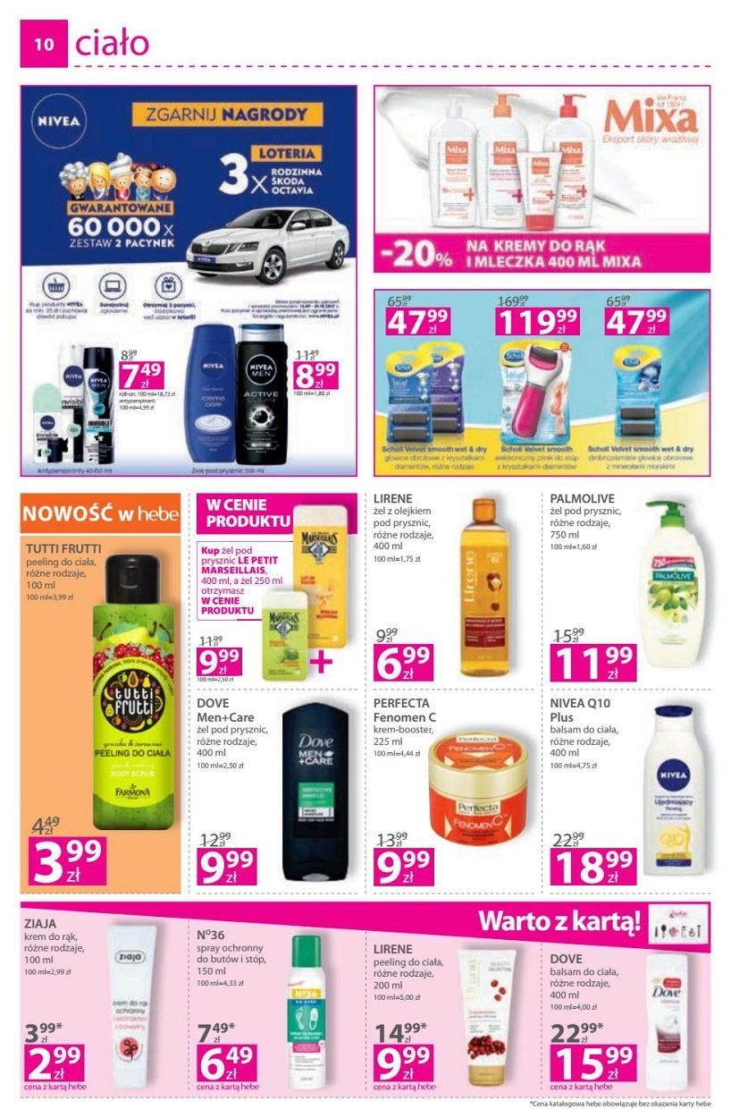 Gazetka promocyjna Hebe str. 10