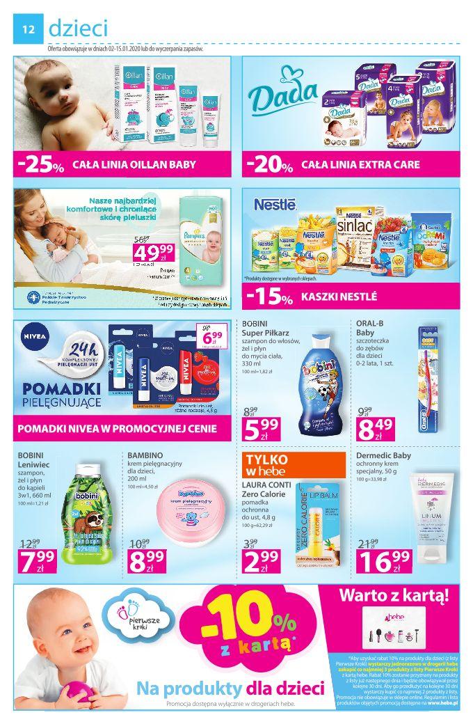 Gazetka promocyjna Hebe str. 12