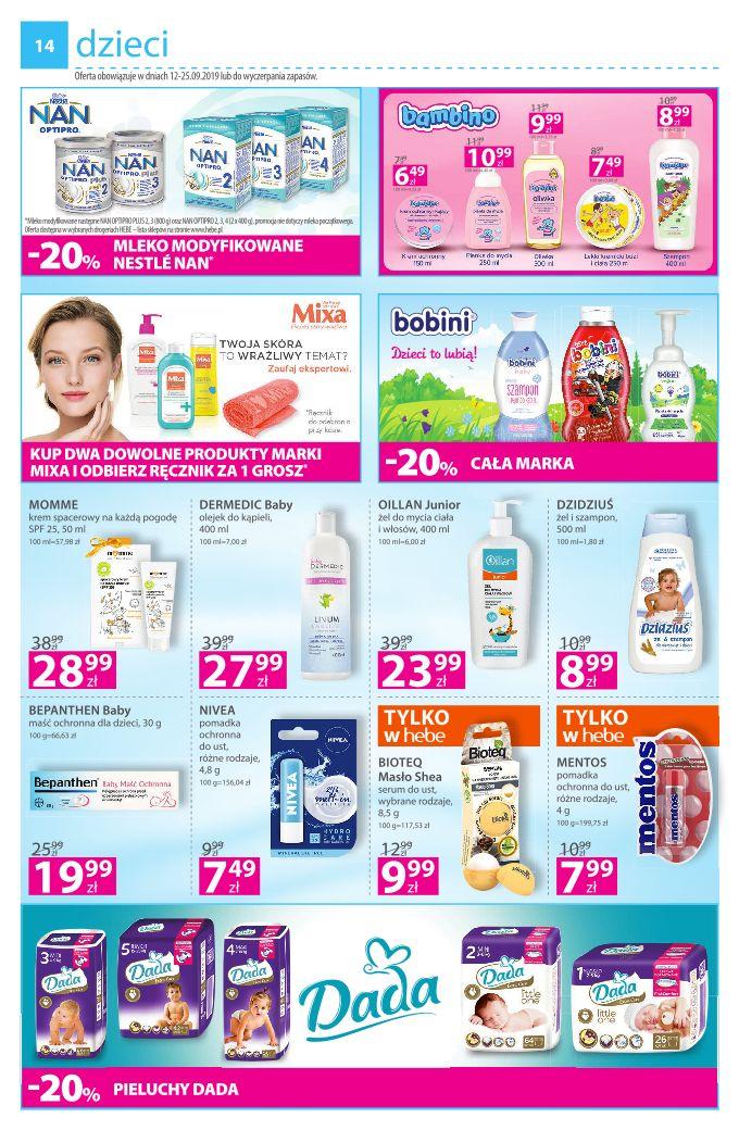 Gazetka promocyjna Hebe str. 14