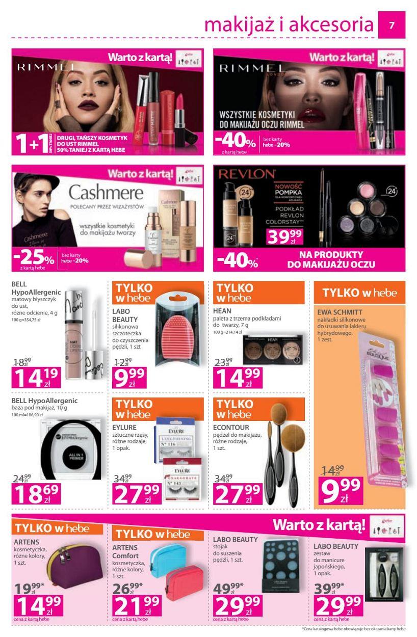 Gazetka promocyjna Hebe str. 7