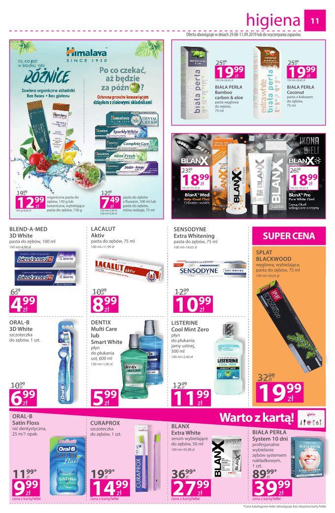 Gazetka promocyjna Hebe str. 11