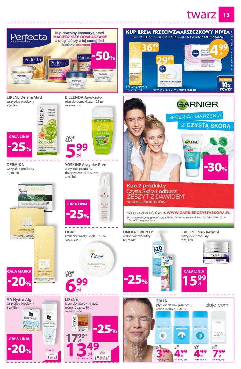 Gazetka promocyjna Hebe str. 13