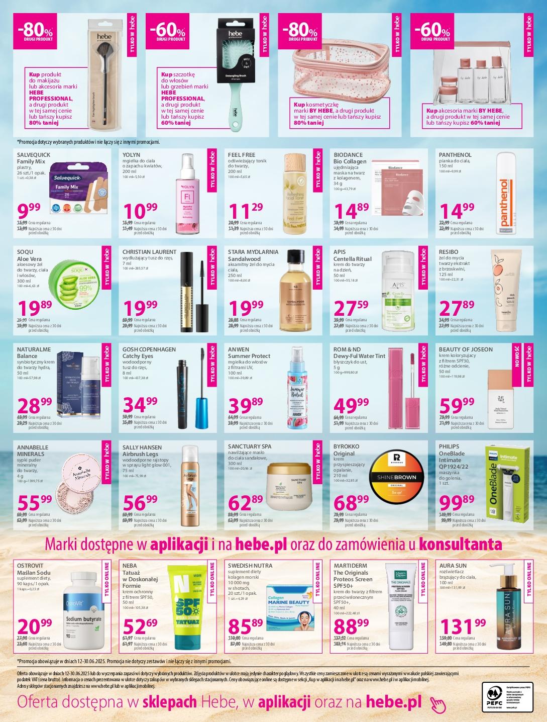 Gazetka promocyjna Hebe str. 2