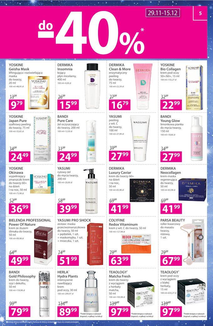 Gazetka promocyjna Hebe str. 5