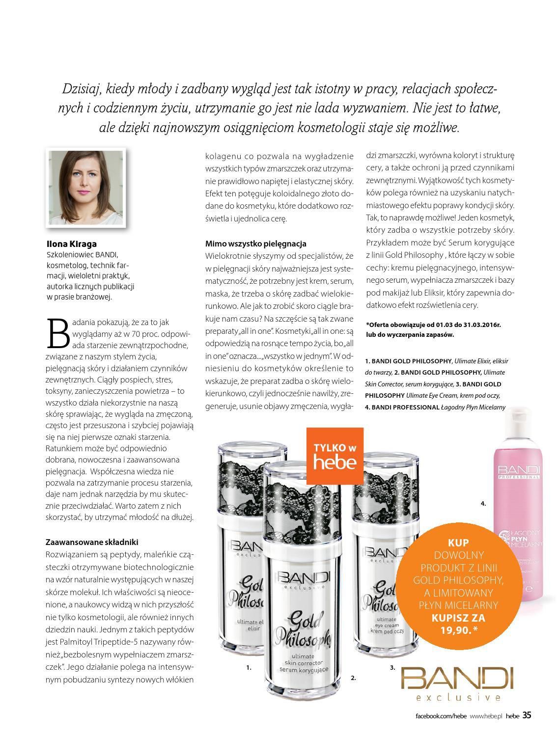 Gazetka promocyjna Hebe str. 35
