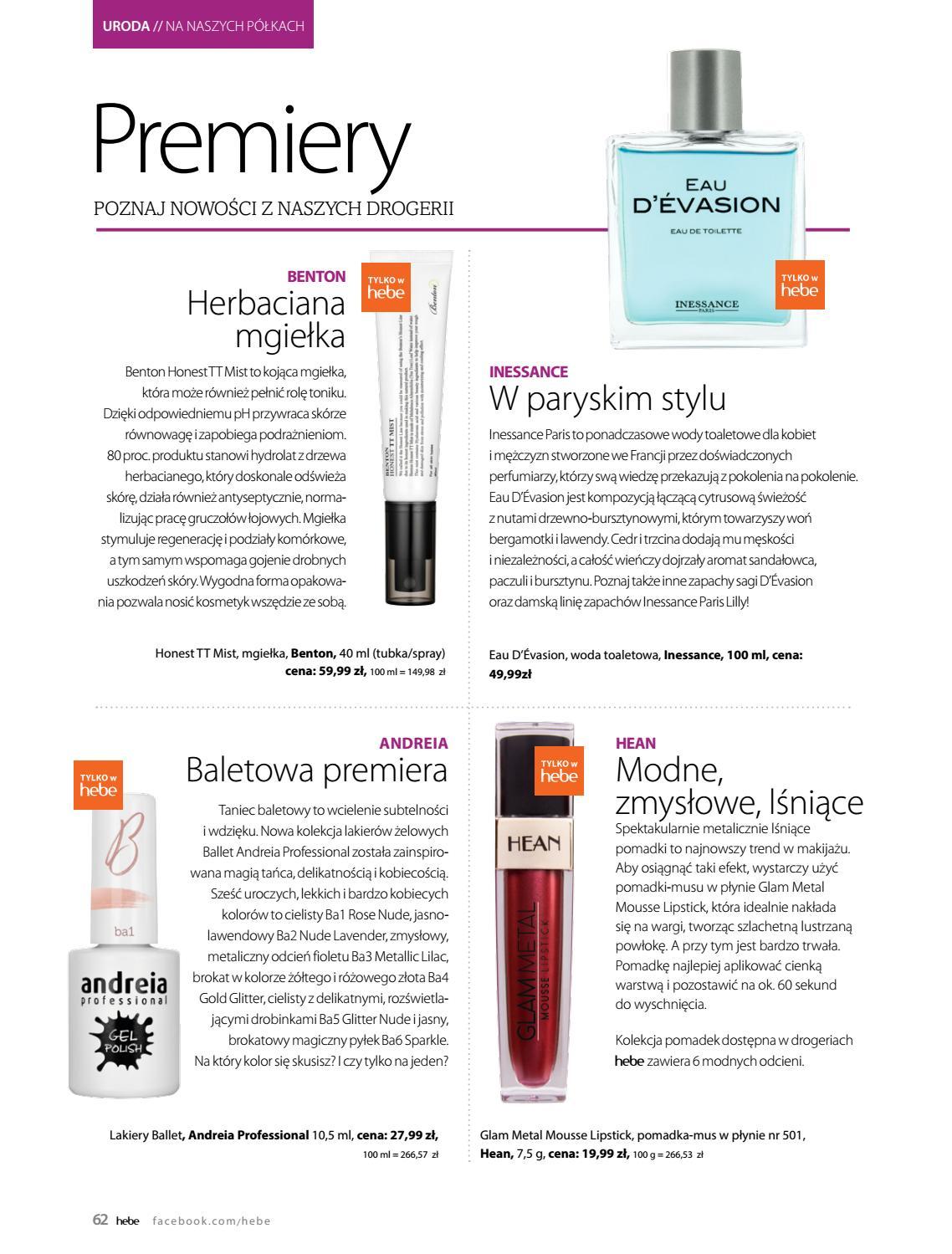 Gazetka promocyjna Hebe str. 62