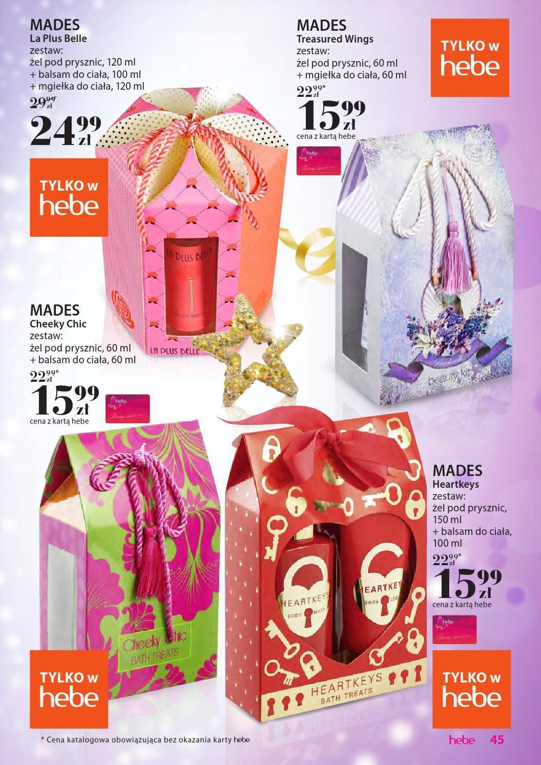 Gazetka promocyjna Hebe str. 45