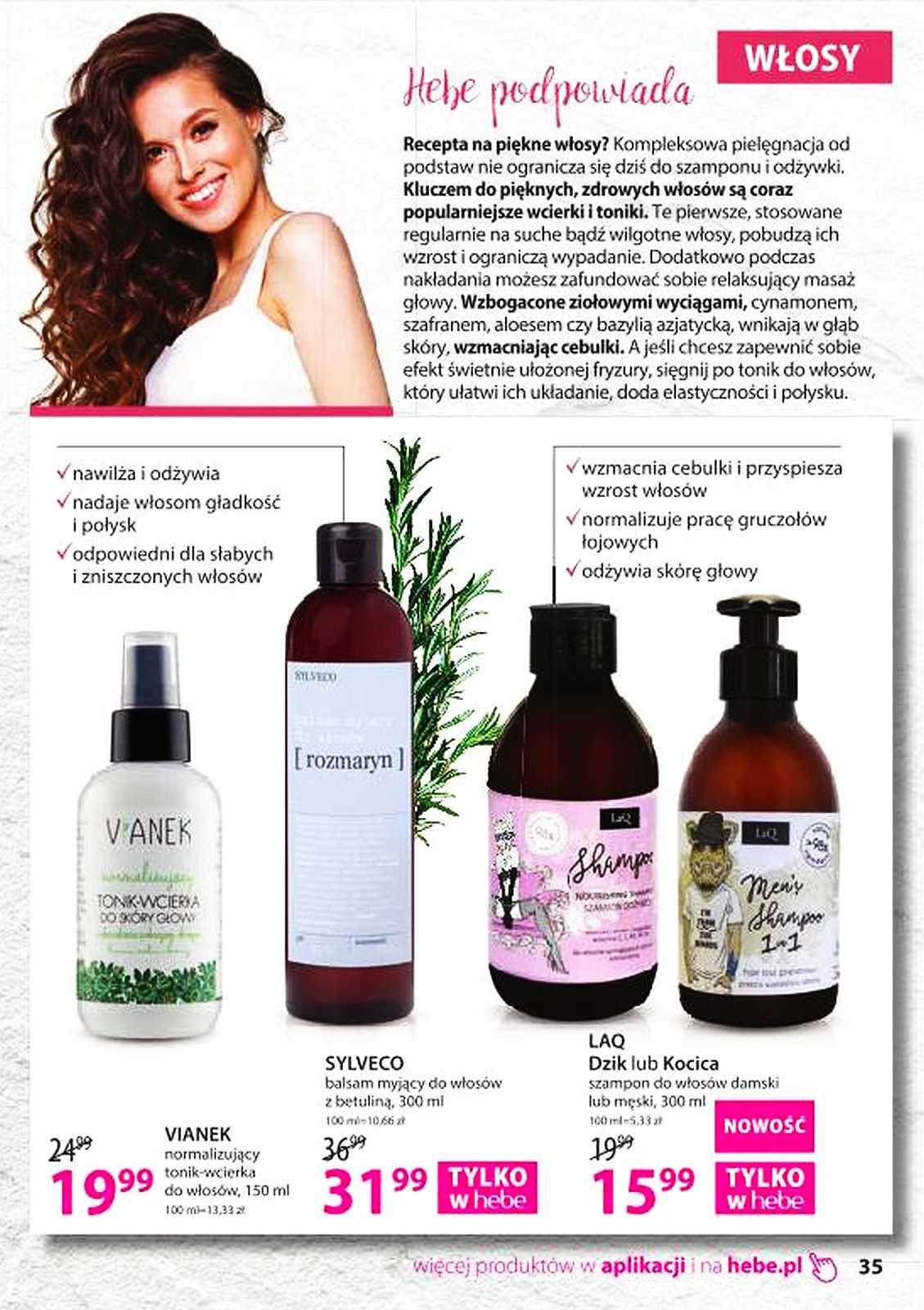 Gazetka promocyjna Hebe str. 35