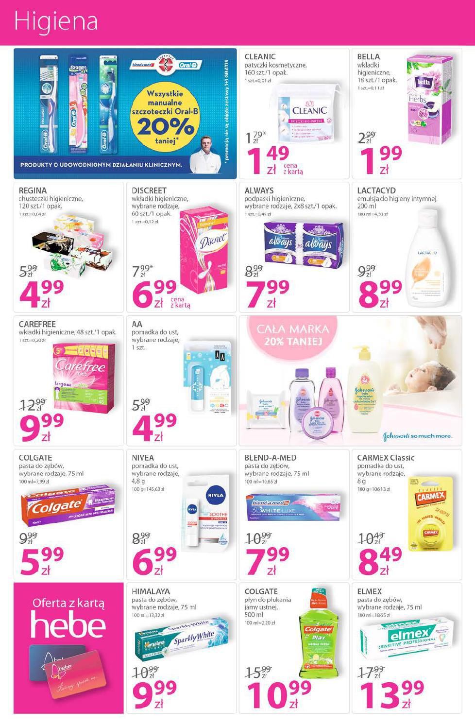 Gazetka promocyjna Hebe str. 6