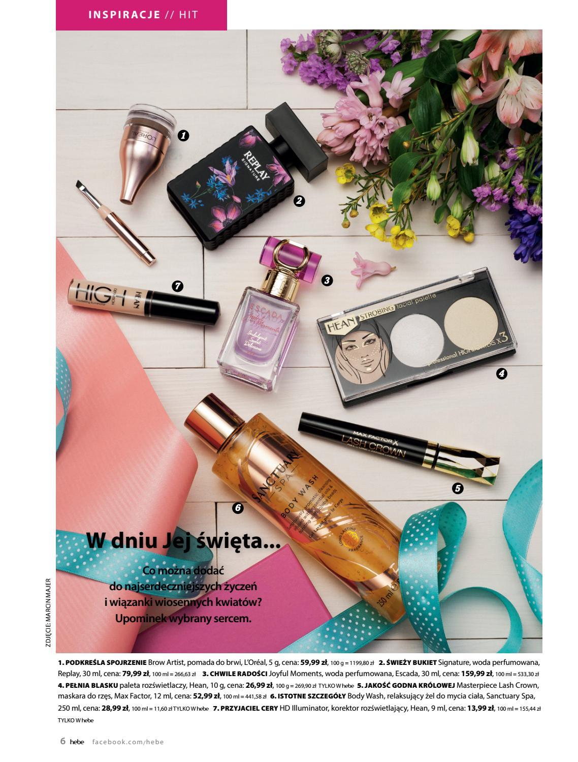 Gazetka promocyjna Hebe str. 6
