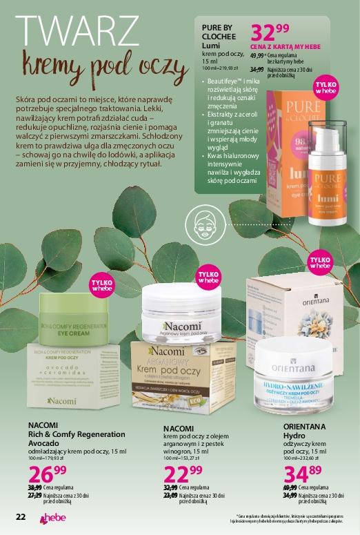 Gazetka promocyjna Hebe str. 22